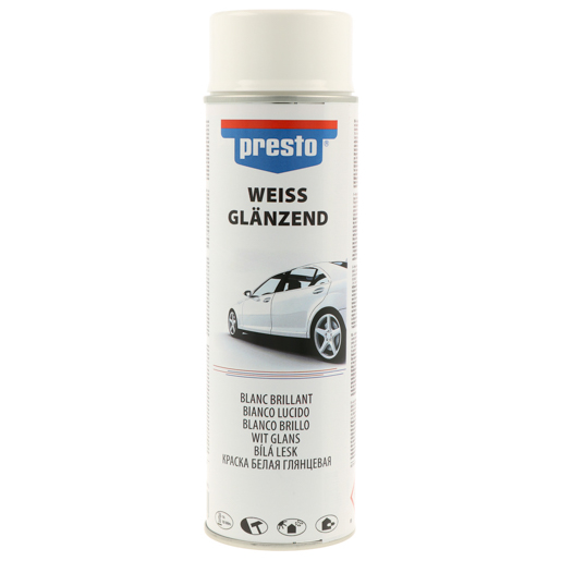 presto Rallye-Spray 500 ml 428962 weiss glänzend